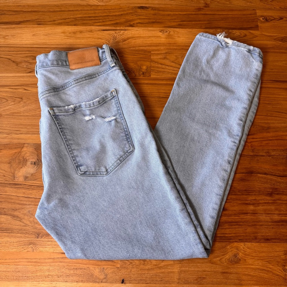 Citizens of Humanity Jeans Women’s 29 Jolene Straight Leg Button Fly - Picture 2 of 13